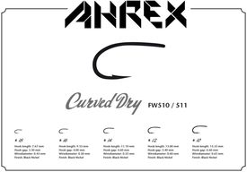 Ahrex XO774 Universal Curved Hook-1/0
