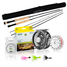 Greys K4ST+ Fly Fishing Combo 9' / #5 - Rod / Reel / Tube - Loaded with  Line - 1532722 : : Sports & Outdoors