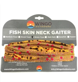 Wingo Outdoors Fish Skin Socks, Rainbow Trout