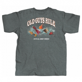 Old Guys Rule T-Shirt Fishing in Retirement x