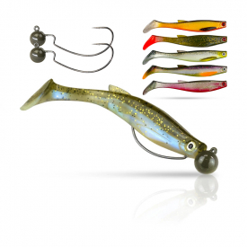 Berkley Pulse Realistic Goby Pre-Assembled Rubber Bait with Jig Head