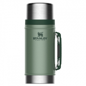  Stanley Classic Vacuum Food Jar .94L (Hammertone Green) : Home  & Kitchen