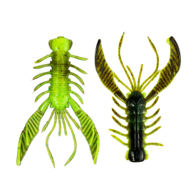 Scout Craw 8,5cm 4pcs - Brown Chartreuse UV