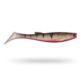 Scout Shad 7,5cm (5pcs) - Red Ghost Perch