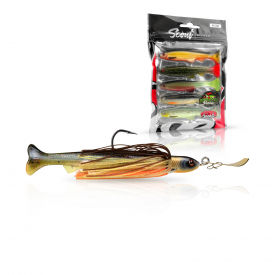 Drop Shot Soft Lure Baits 5cm 2'' Perch Pike Zander Fishing Micro