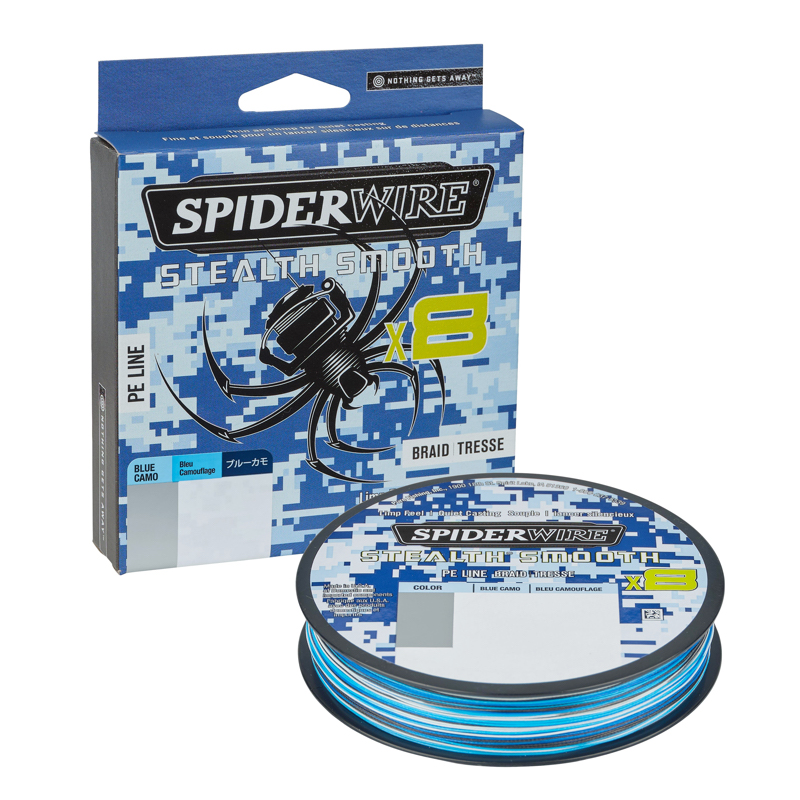 Spiderwire Stealth® Blue Camo | Braid | 80 lb | 3000 yd