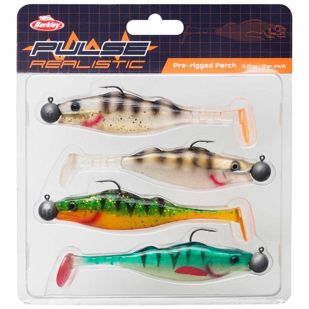 Soft lures kit fox rage mini fry loaded uv mixed colour pack