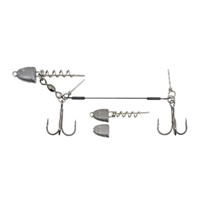 Konger Swimbait System Double Stinger 2/0, 12cm, Exchangeable Weights