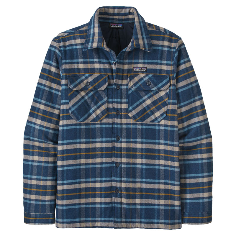 m's insulated fjord flannel jacket