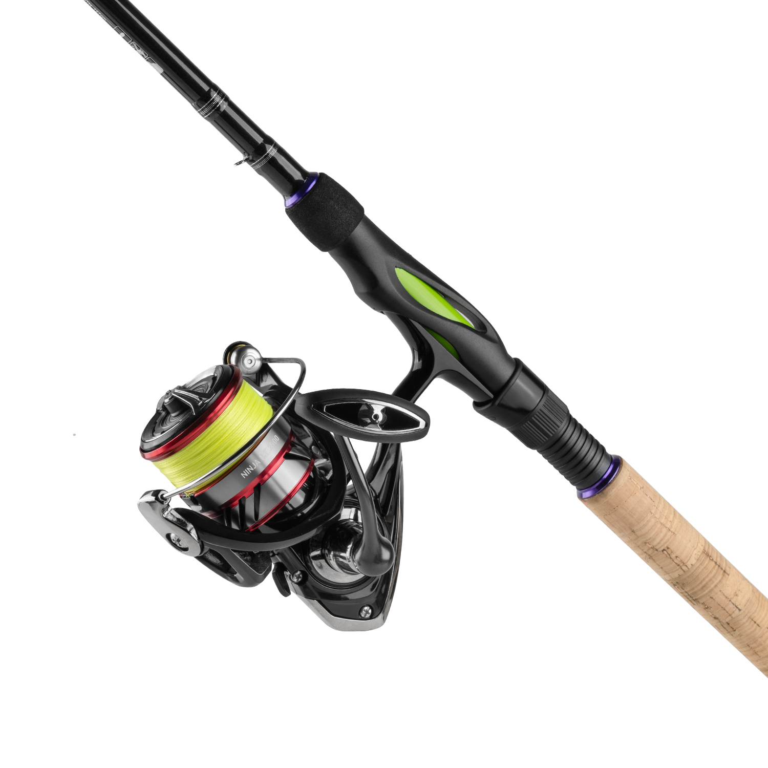 Daiwa TD Savage Gear SG2 Pitch Black Spinning Combo