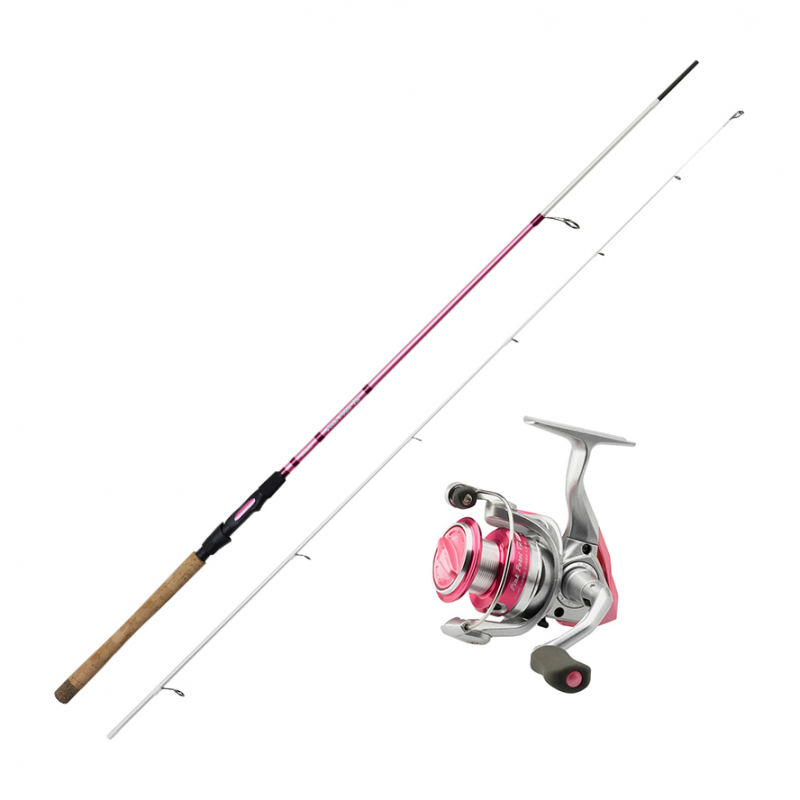 okuma pink fishing rod