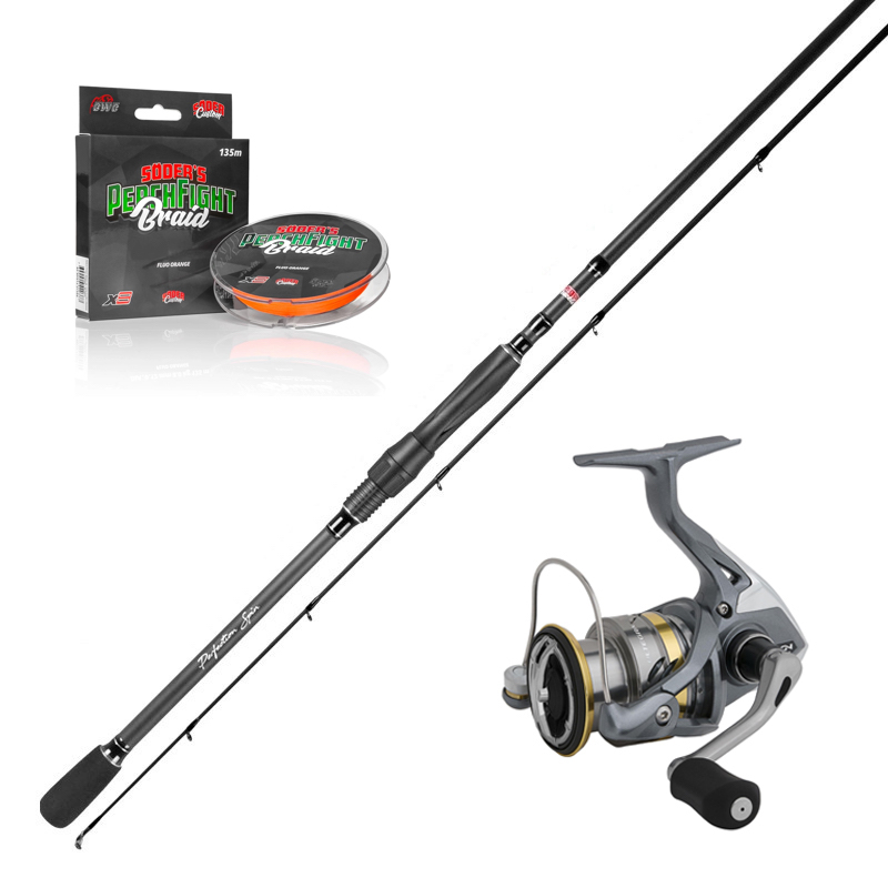 perch rod and reel combo