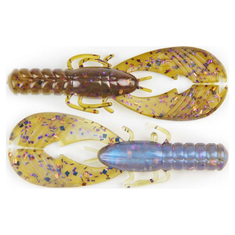 X Zone Pro Series Muscle Back Finesse Craw, 8,2cm (8pcs