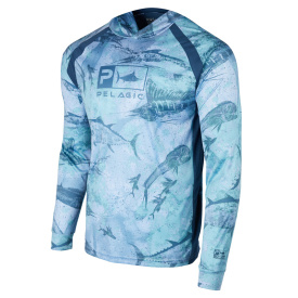 Pelagic Vaportek Hooded - Open Seas Blue