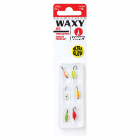 Blue Fox Waxy Jig Kit #8 Glow 0,9gr (6pcs)