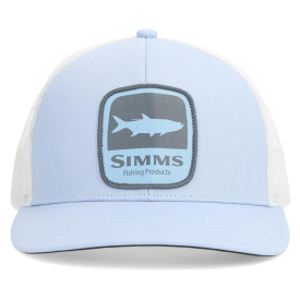 Simms Double Haul Icon Trucker Tarpon Steel Blue