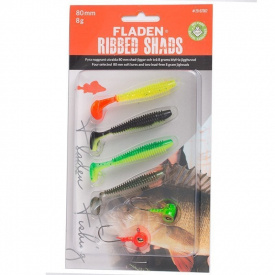 Fladen Jig Assortment Ribbed Shad