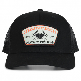 Grundéns Always Fishing Trucker Black