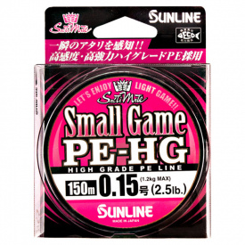 Sunline Small Game PE HG 150m Pink