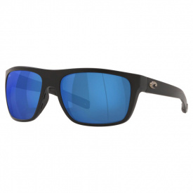 Costa Broadbill Matte Black Blue Mirror 580P