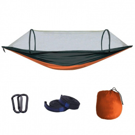 Fladen Hammock with Mosquito Net Orange