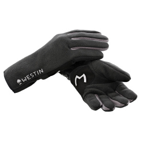 Westin Full Fleece Gloves Carbon Black