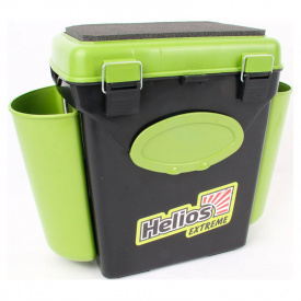 Helios Winter Box Fishbox 10L - Green