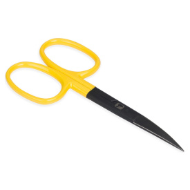 Loon Ergo Curved Hair Scissors - Yellow