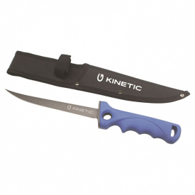 Kinetic Fillet Knife Soft Grip 7'' Blue/Black