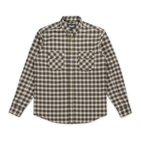 Hooke Matap dia Shirt Dark Green Plaid S