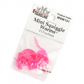 Mini Squiggle Worms #131 Fl Fuchsia