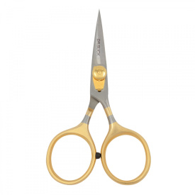 DR Slick Hair Razor Scissor 4 1/2'' Straight - Adjustable Tension