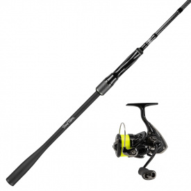 Scout Silver Ninja Pitch Black Sea Trout Combo