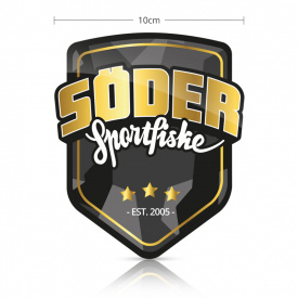 Söder Sticker Shield - Gold