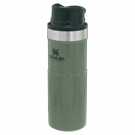 Stanley The Trigger-Action Travel Mug .47L - Hammertone Green