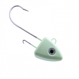 SvartZonker Deep Sea McRubber Jig Head, Glow