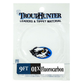 Trout Hunter Fluorcarbon Tapered Leader 9ft