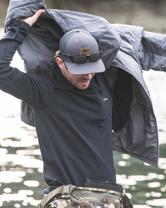 Fishing-Friendly Puffy: Simms 'Fall Run' Kit Targets Warmth on the