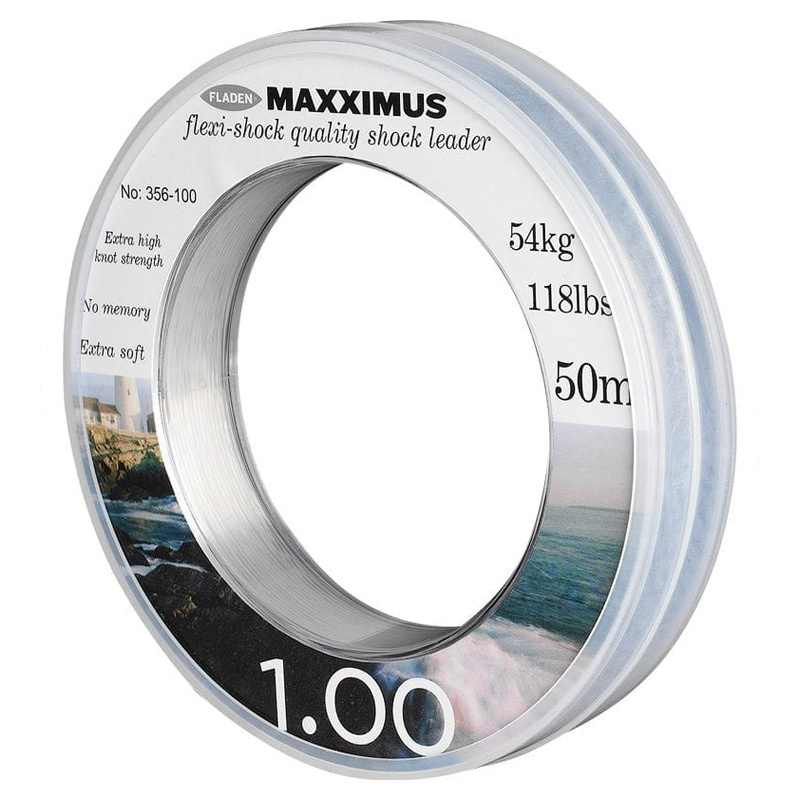 Fladen Maxximus Flexi-Shock Leader 50m