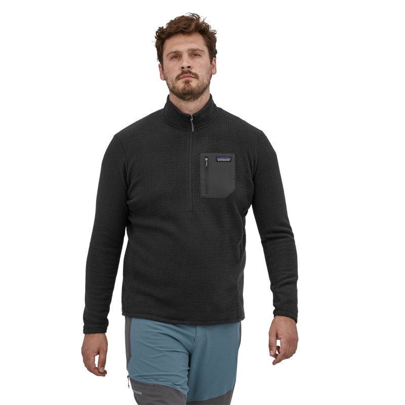 Patagonia M's R1 Air Zip Neck Black