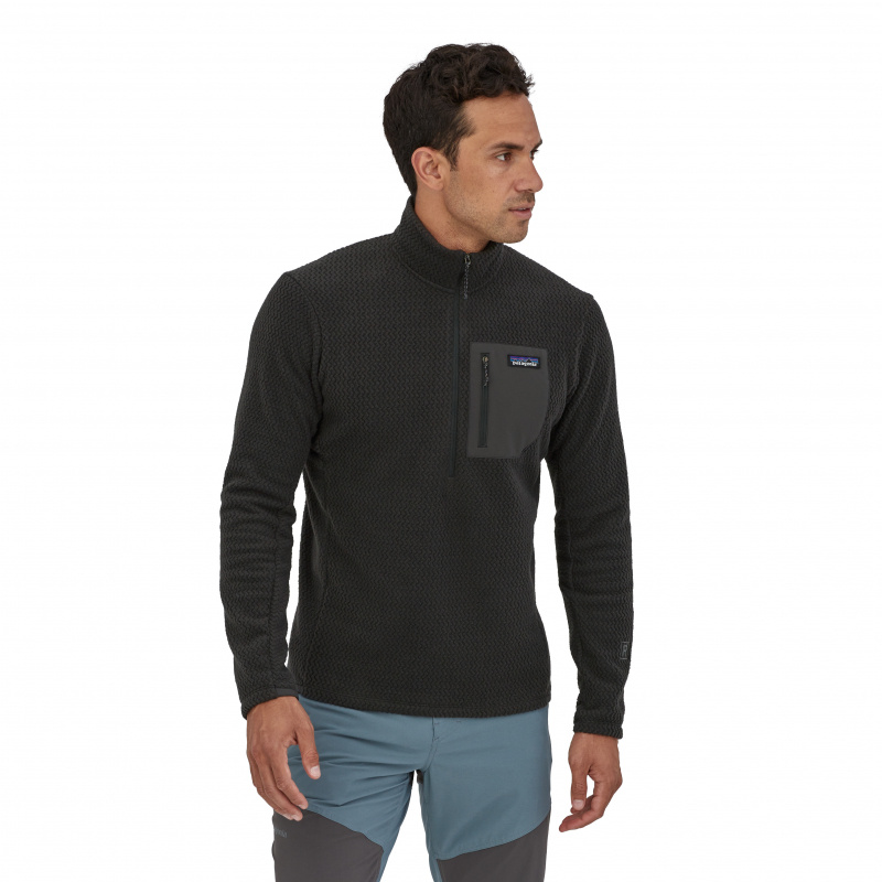 Patagonia M's R1 Air Zip Neck Black