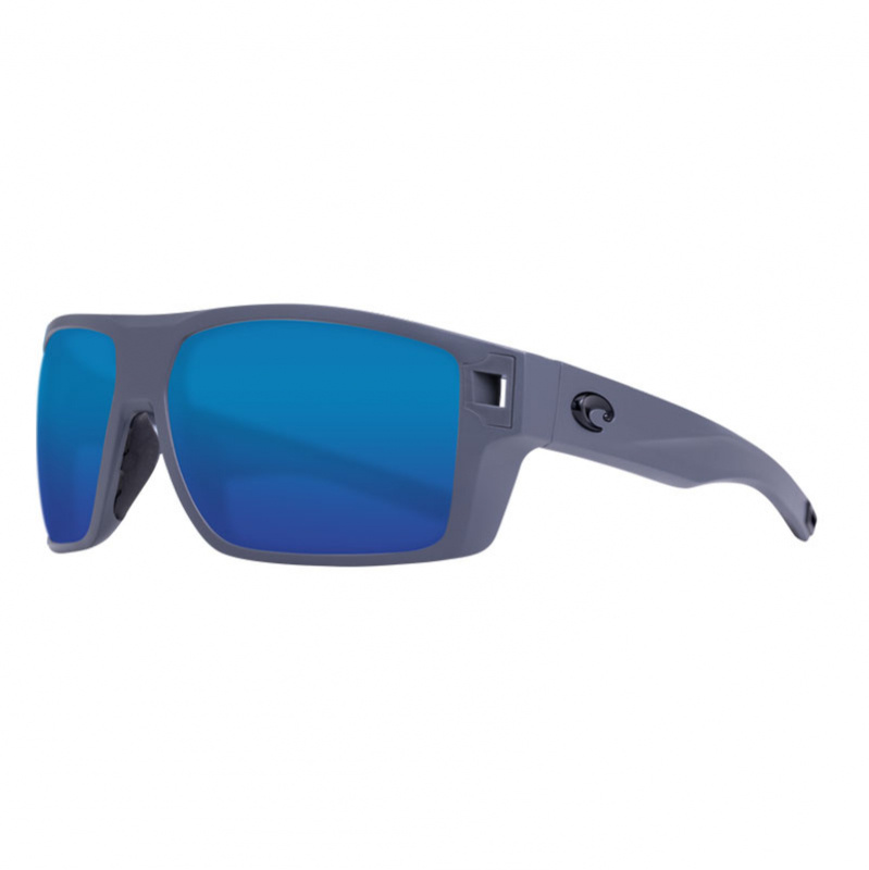 Costa DIEGO matte gray - blue mirror 580P