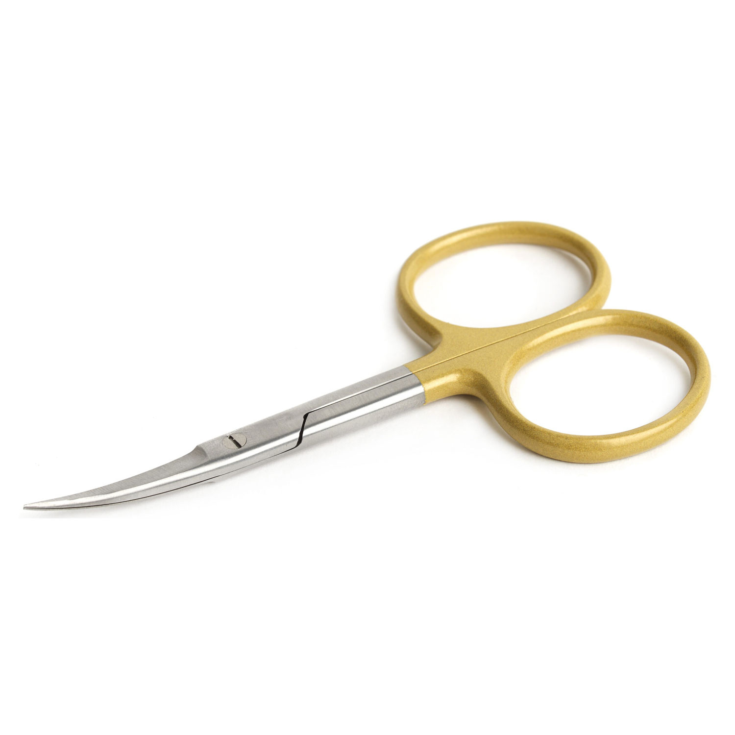 High Grade Scissor Curved 4\'\' Gold